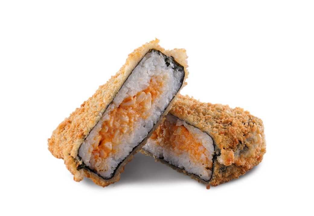 Онигири темпура Том Ям с кальмаром