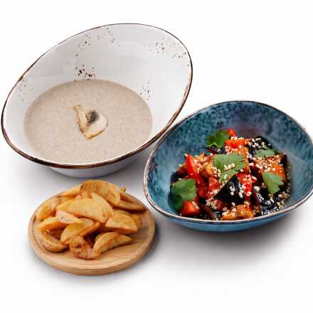 Овощной обед