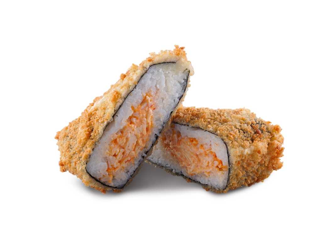 Онигири темпура с крабом