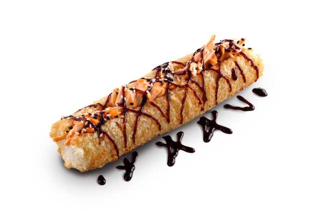 Ролл-дог с крабовым мясом спайси