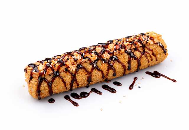 Ролл-дог с крабовым мясом спайси