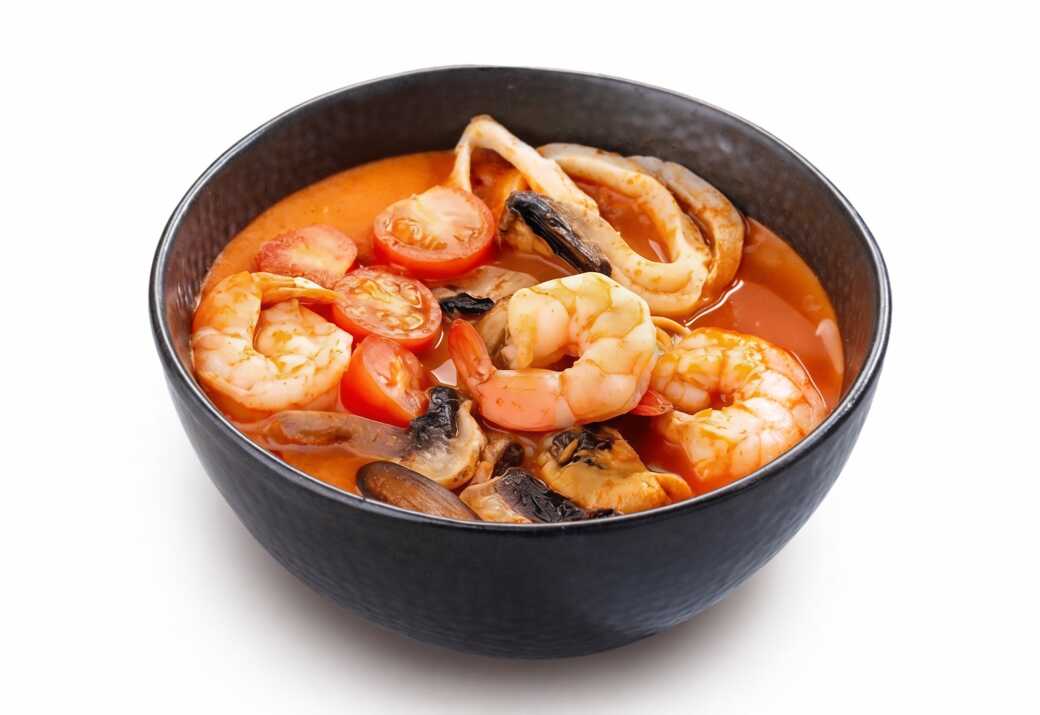 Том Ям с морепродуктами