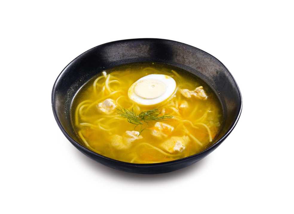 Суп куриный с лапшой