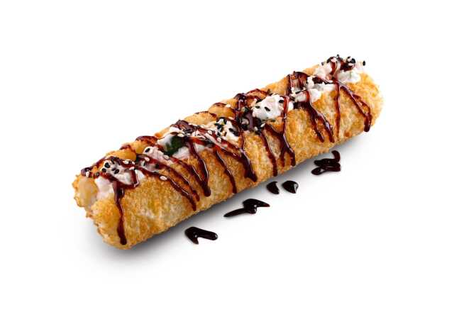 Ролл-дог с красной рыбой