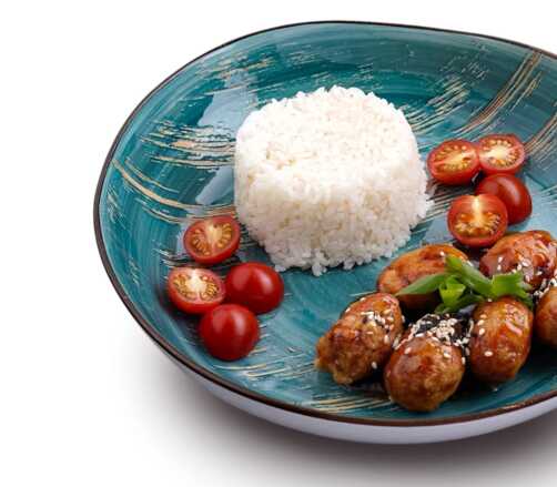 Митболлы в азиатском соусе