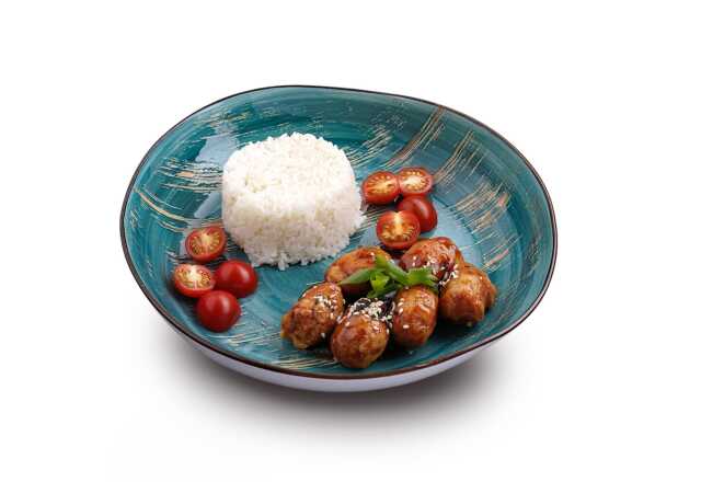 Митболлы в азиатском соусе