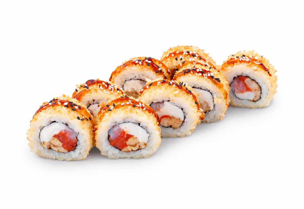 Темпура Хит с форелью и креветкой