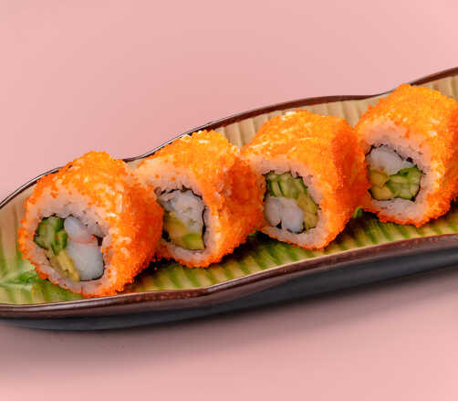 Подарок! Short-ролл Калифорния с креветкой