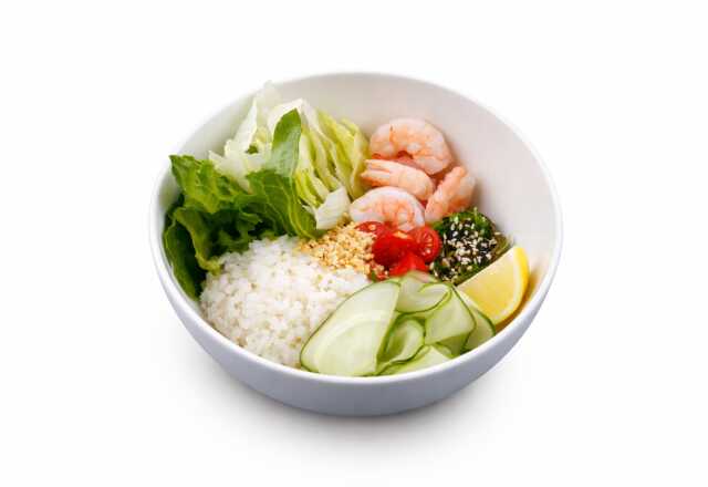 Поке с креветками